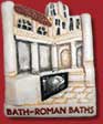 Roman Baths Fridge Magnet