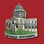 St Pauls Fridge Magnet